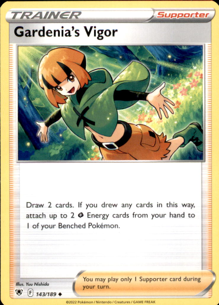 Gardenia's Vigor Uncommon SWSH10: Astral Radiance 143/189 NM