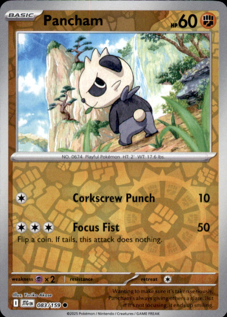 Pancham Reverse Holo Common SV09: Journey Together 083/159 MP