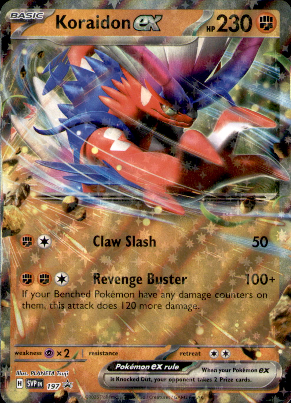 Koraidon ex Holo Promo SV: Scarlet & Violet Promo Cards 197 NM