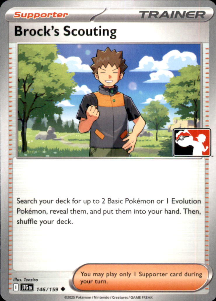 Brock's Scouting Uncommon Prize Pack Series Cards 146/159 NM