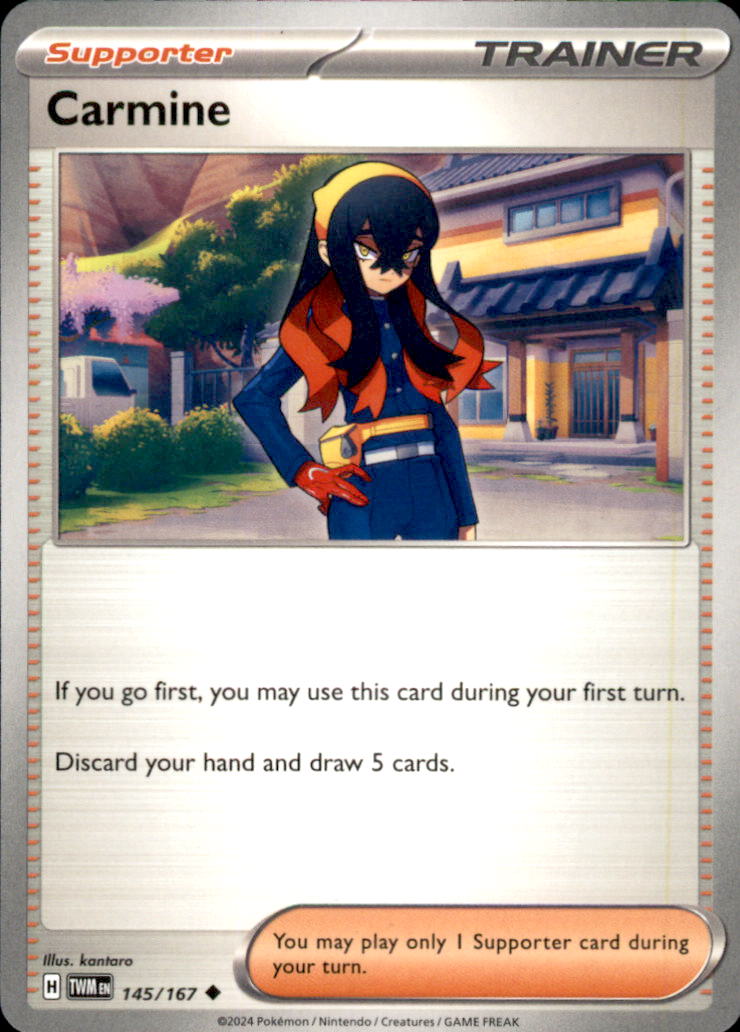 Carmine Uncommon SV06: Twilight Masquerade 145/167 NM