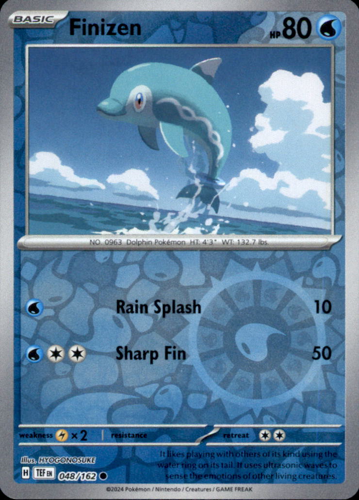 Finizen Reverse Holo Common SV05: Temporal Forces 048/162 NM