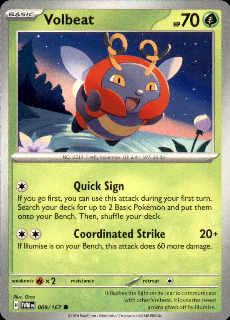 Volbeat Common SV06: Twilight Masquerade 009/167 NM