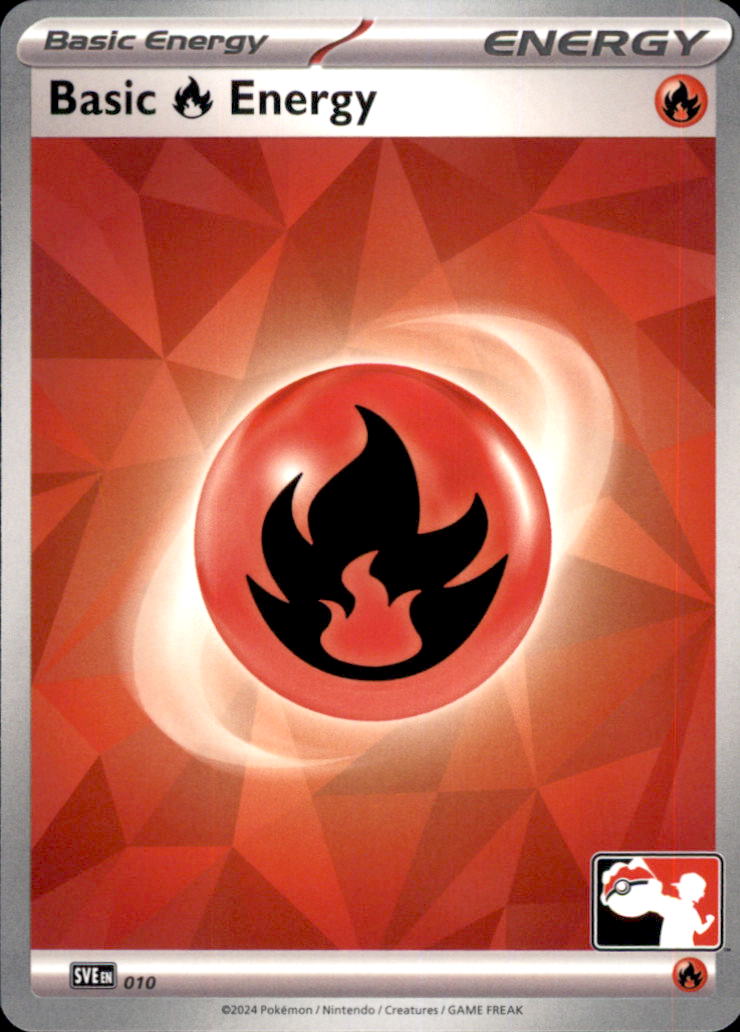 Basic Fire Energy Common Prize Pack Series Cards 010 NM