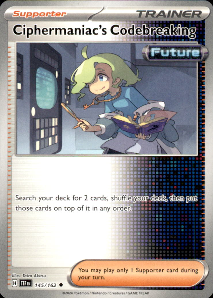 Ciphermaniac's Codebreaking Uncommon SV05: Temporal Forces 145/162 NM