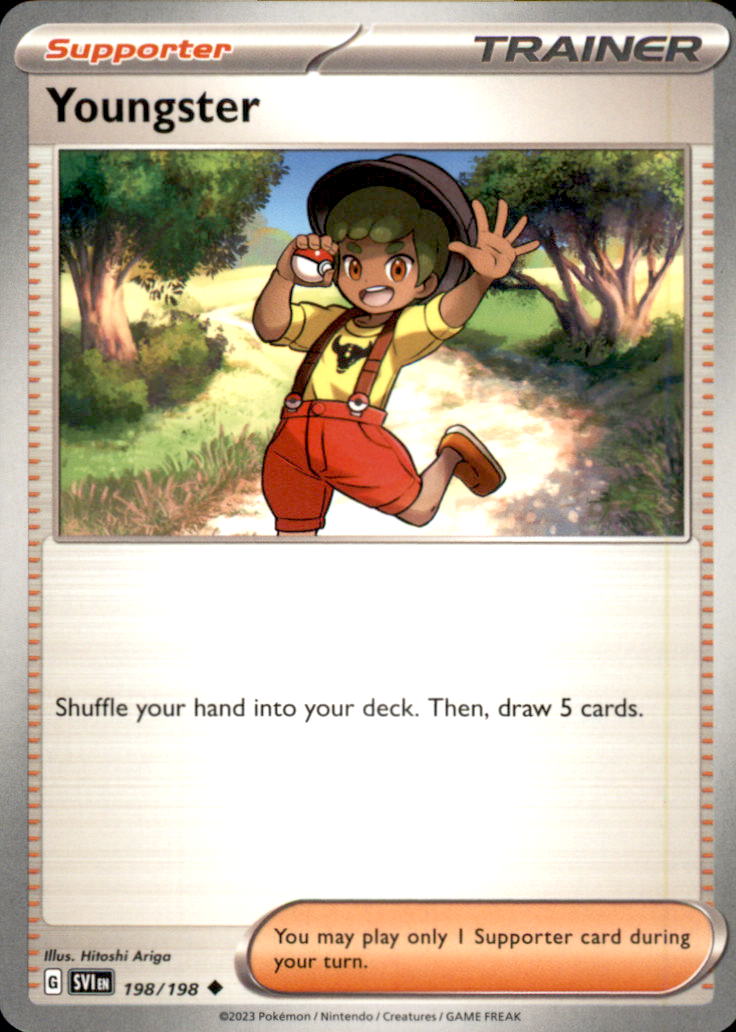 Youngster Uncommon SV01: Scarlet & Violet Base Set 198/198 NM