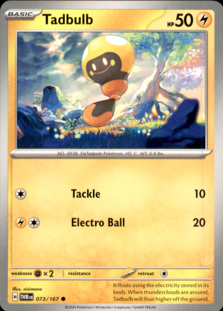 Tadbulb Common SV06: Twilight Masquerade 073/167 NM
