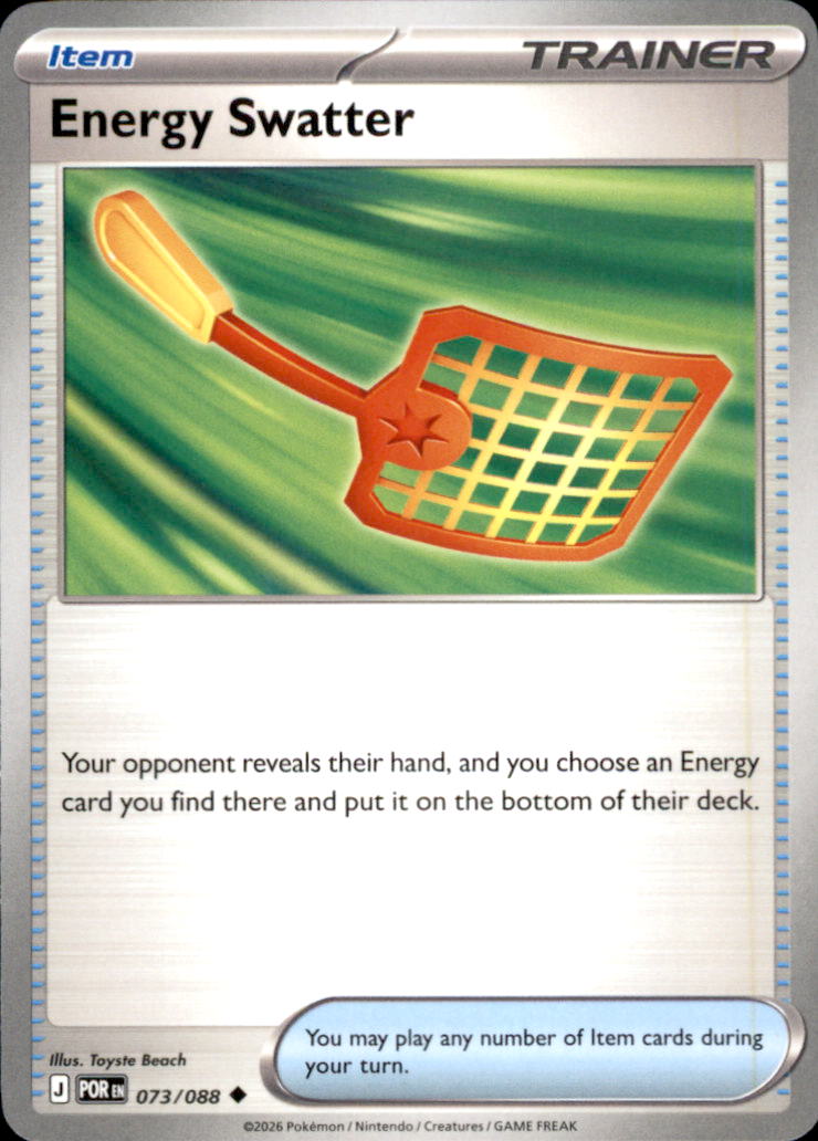 Energy Swatter Uncommon ME03: Perfect Order 073/088 NM