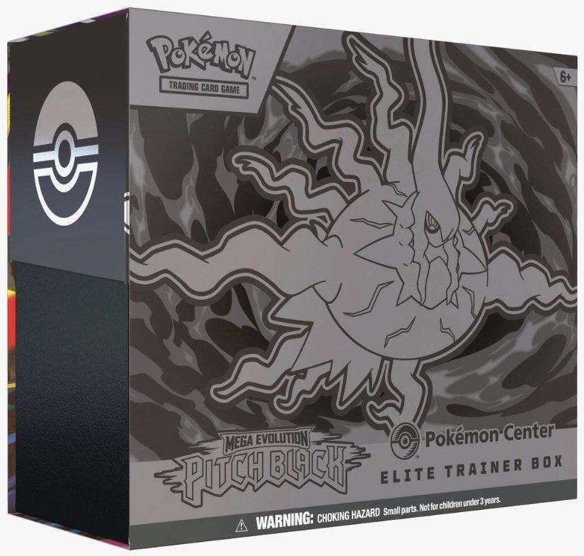 Pitch Black Pokemon Center Elite Trainer Box (Exclusive)