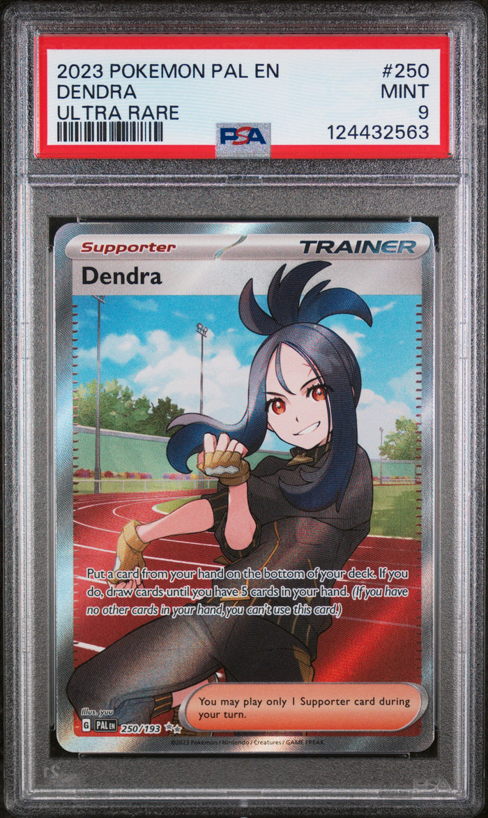 Dendra Ultra Rare Pokemon Pal En-Paldea Evolved 250 NM PSA 9