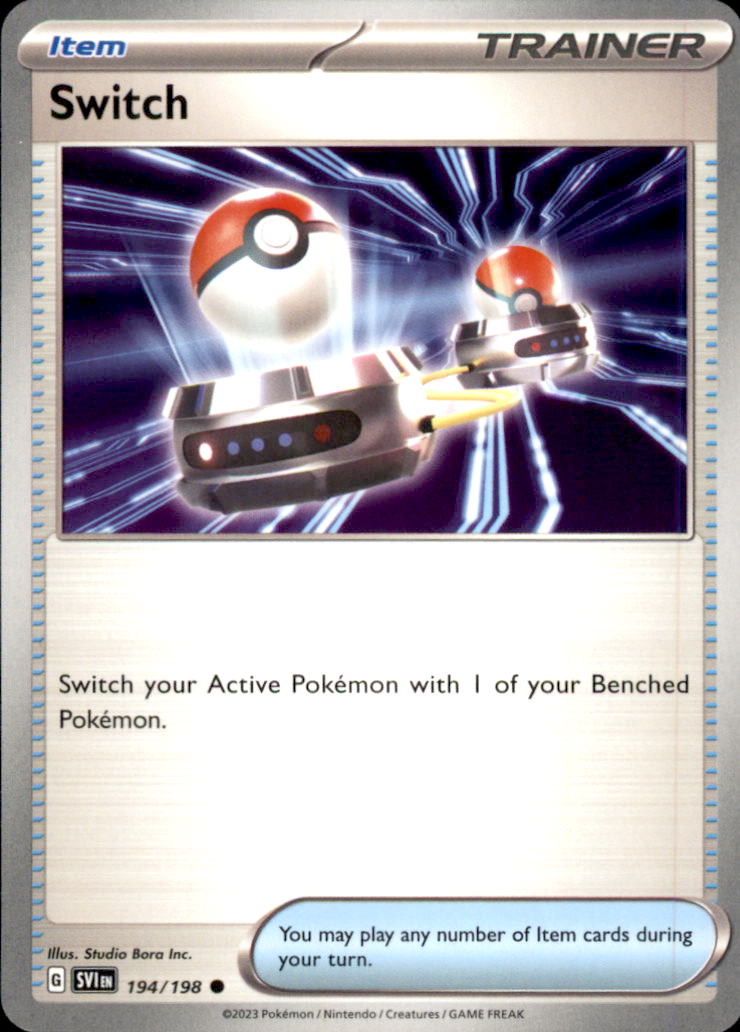 Switch Common SV01: Scarlet & Violet Base Set 194/198 NM