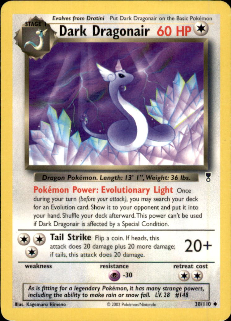 Dark Dragonair Uncommon Legendary Collection 038/110 LP