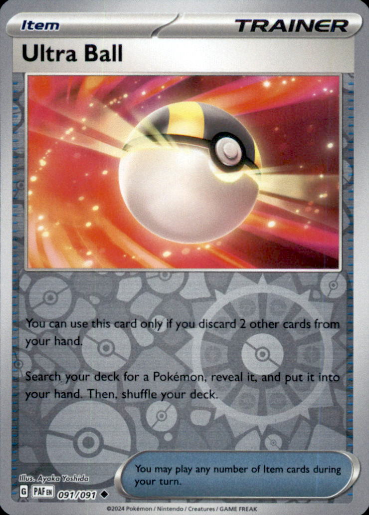 Ultra Ball Reverse Holo Common ME: Ascended Heroes 213/217 NM
