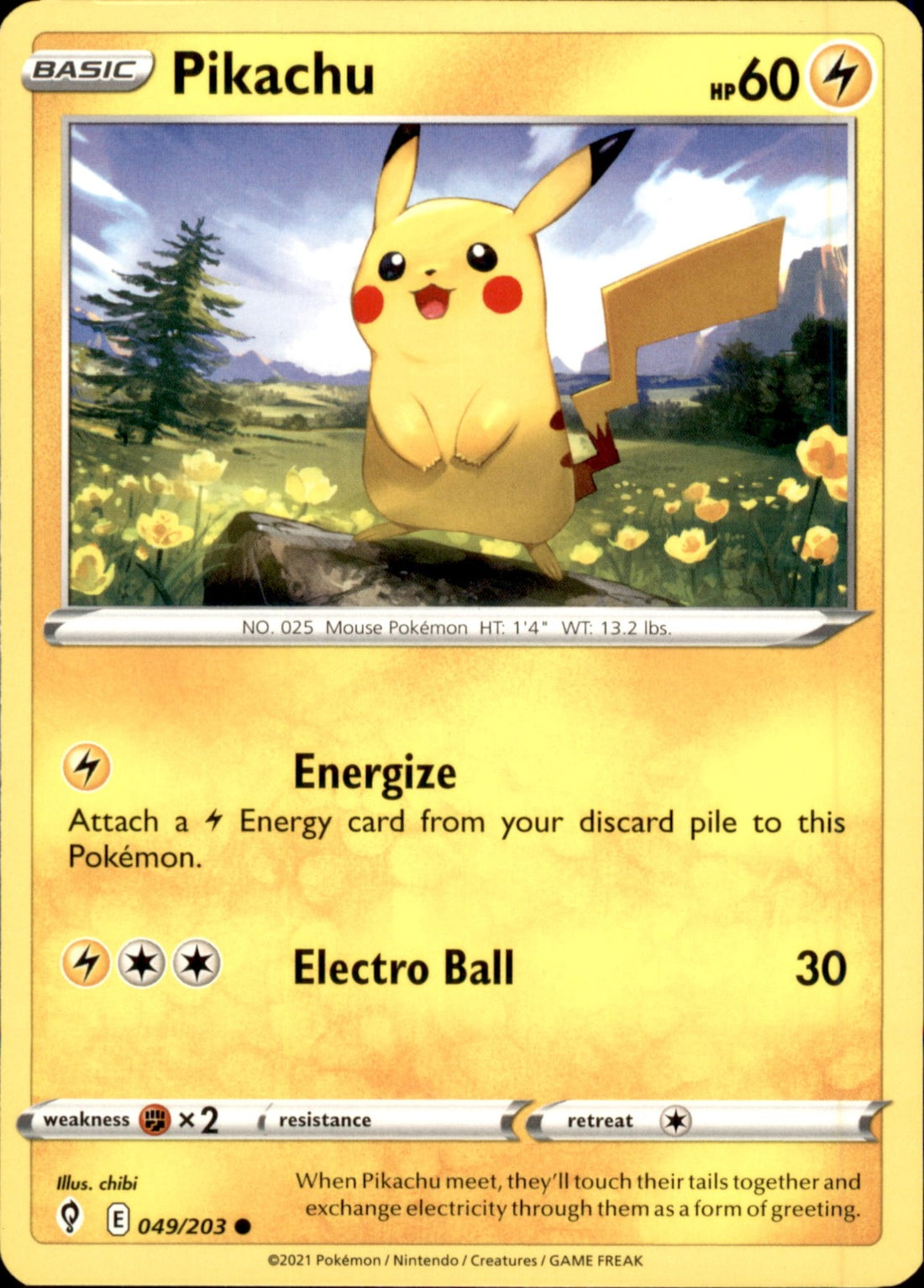 Pikachu Promo Trick or Trade BOOster Bundle 049/203 NM