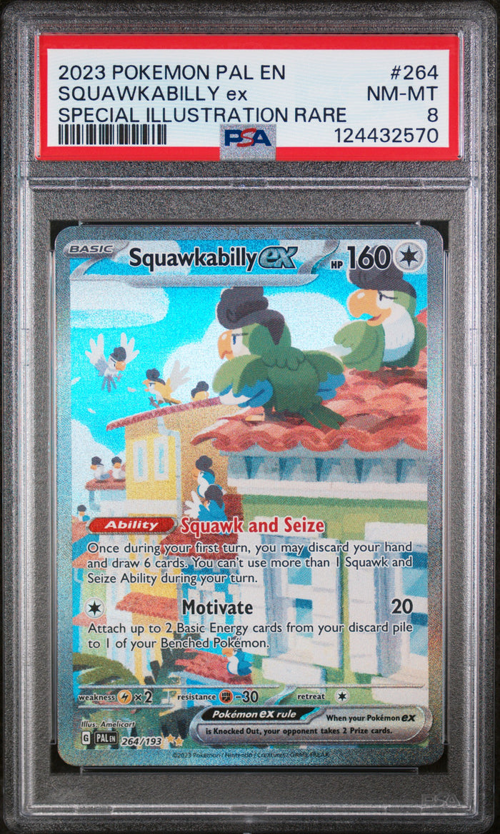 Squawkabilly Ex Special Illustration Rare Pokemon Pal En-Paldea Evolved 264 NM P