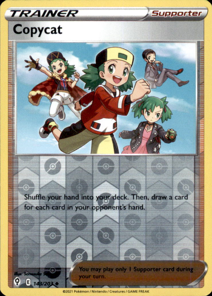 Copycat Reverse Holo Uncommon SWSH07: Evolving Skies 143/203 NM