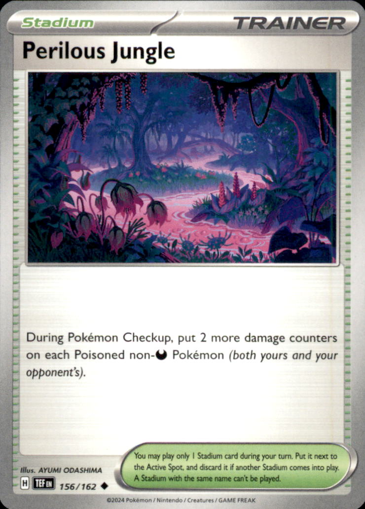 Perilous Jungle Uncommon SV05: Temporal Forces 156/162 NM