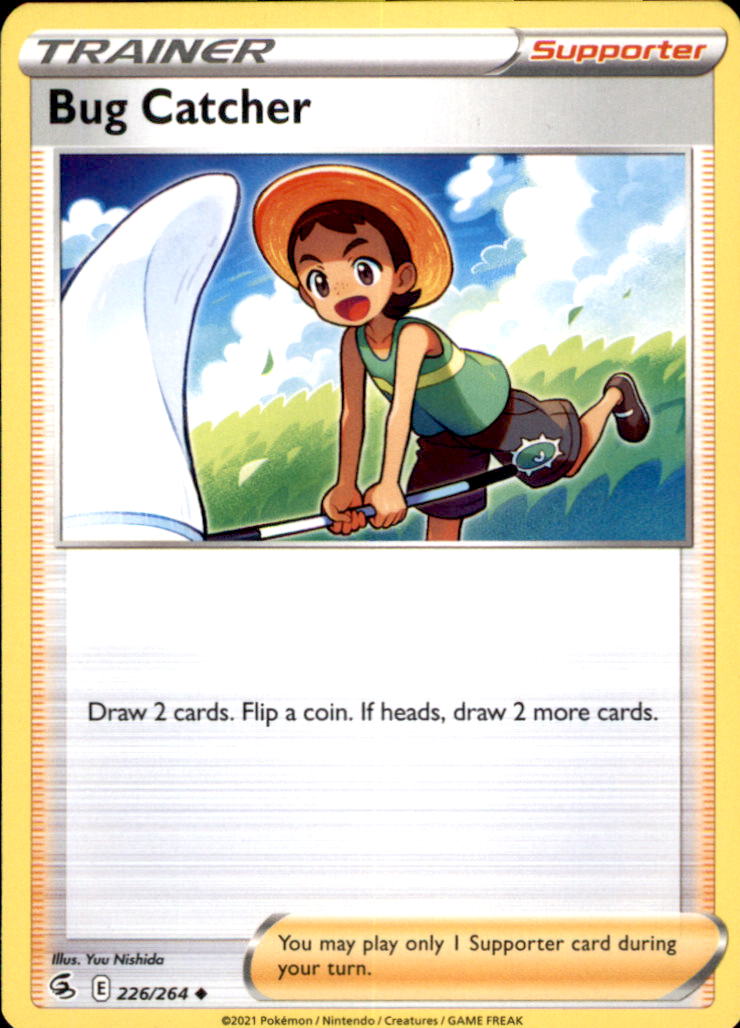 Bug Catcher Uncommon SWSH08: Fusion Strike 226/264 NM