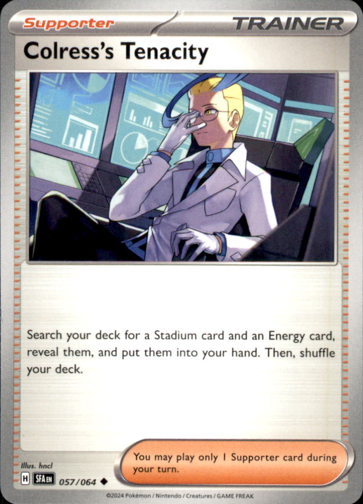 Colress's Tenacity Uncommon SV: Shrouded Fable 057/064 NM