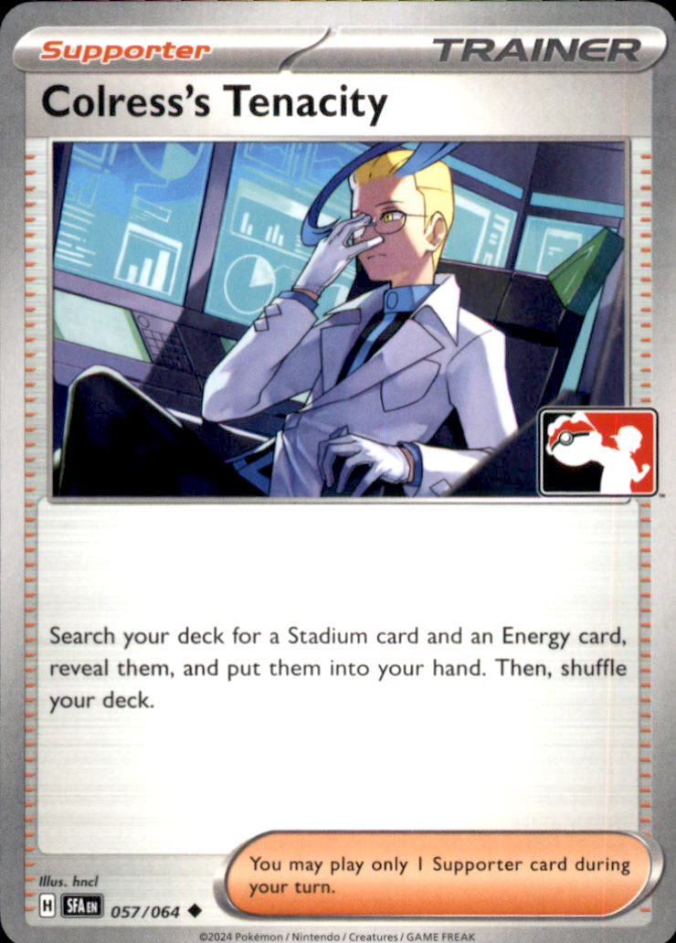 Colress's Tenacity Uncommon Prize Pack Series Cards 057/064 NM