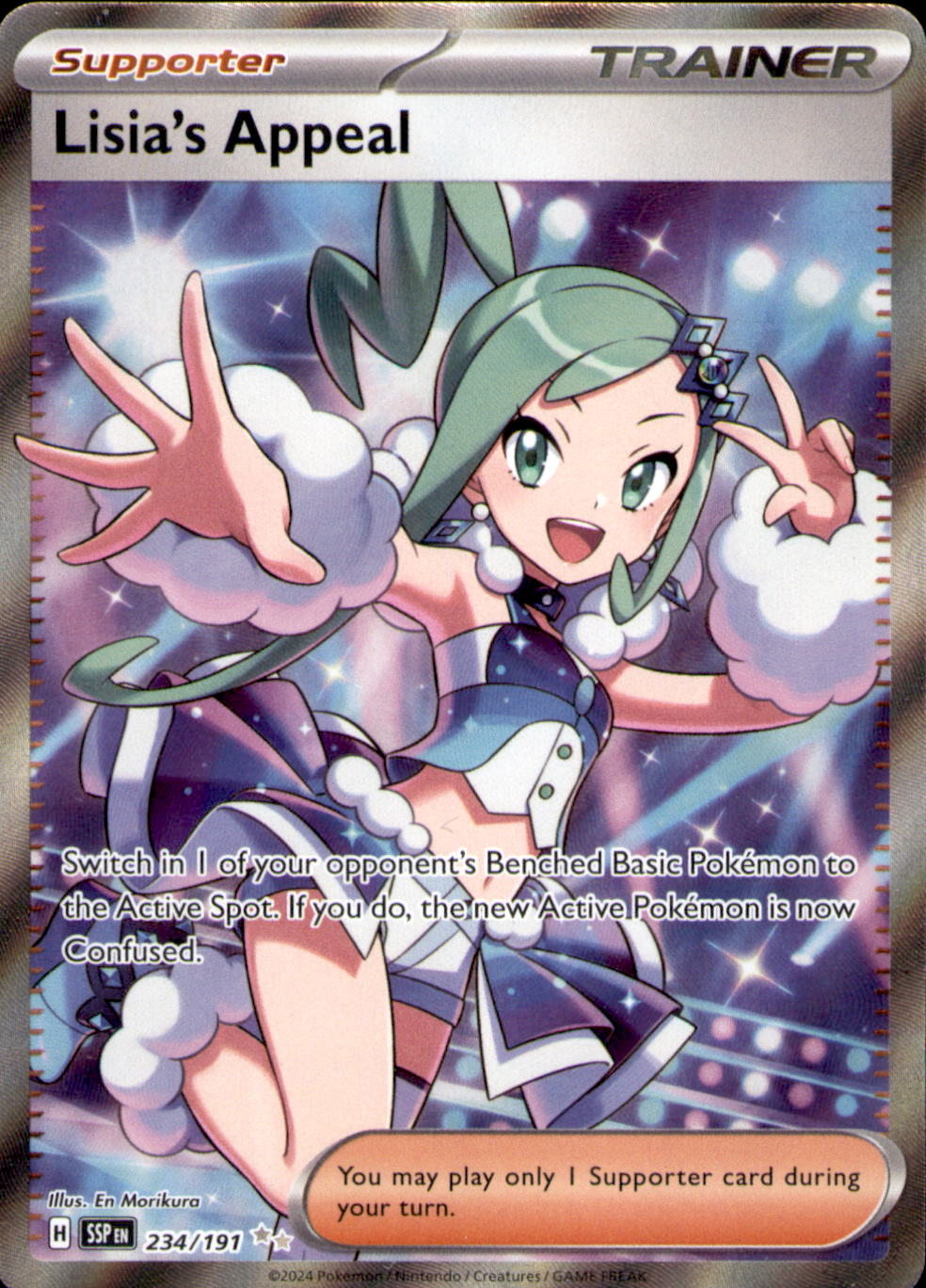 Lisia's Appeal Holo Ultra Rare SV08: Surging Sparks 234/191 NM