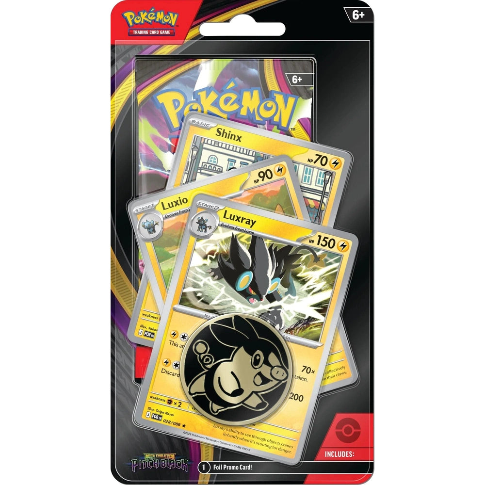 Pitch Black Premium Checklane Blister (Luxray Line)