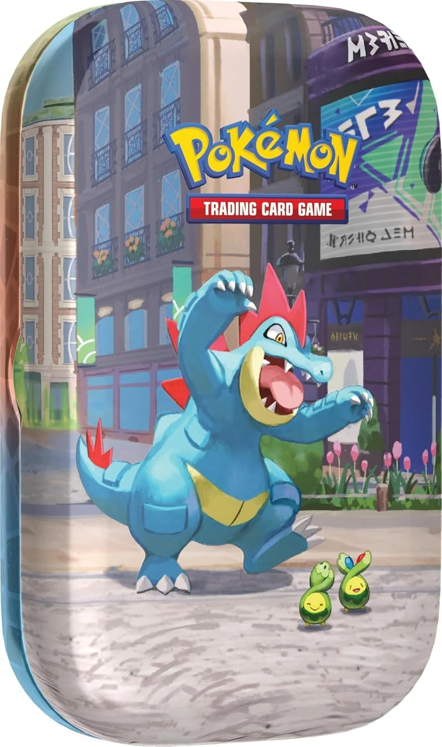 Lumiose City Mini Tin (Feraligatr & Budew)