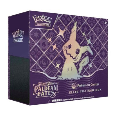 Paldean Fates Pokemon Center Elite Trainer Box Case