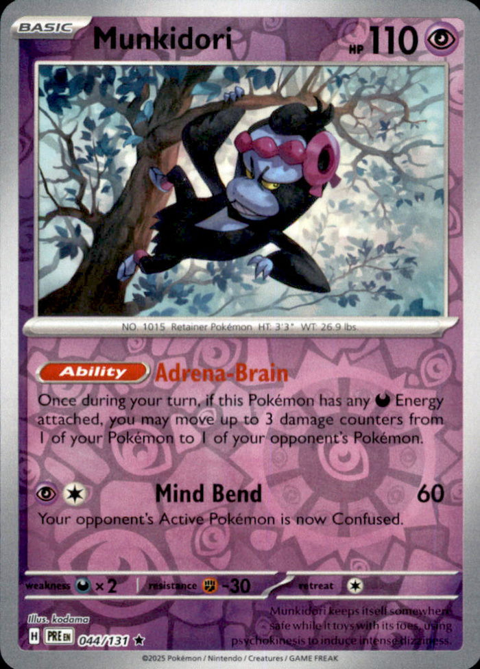 Munkidori Reverse Holo Rare SV06: Twilight Masquerade 095/167 NM