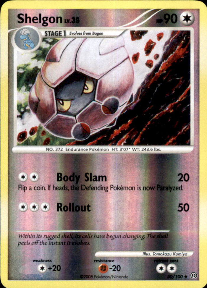 Shelgon Reverse Holo Uncommon Stormfront 50/100 NM