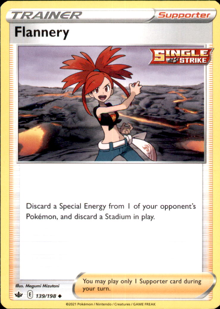 Flannery Uncommon SWSH06: Chilling Reign 139/198 NM
