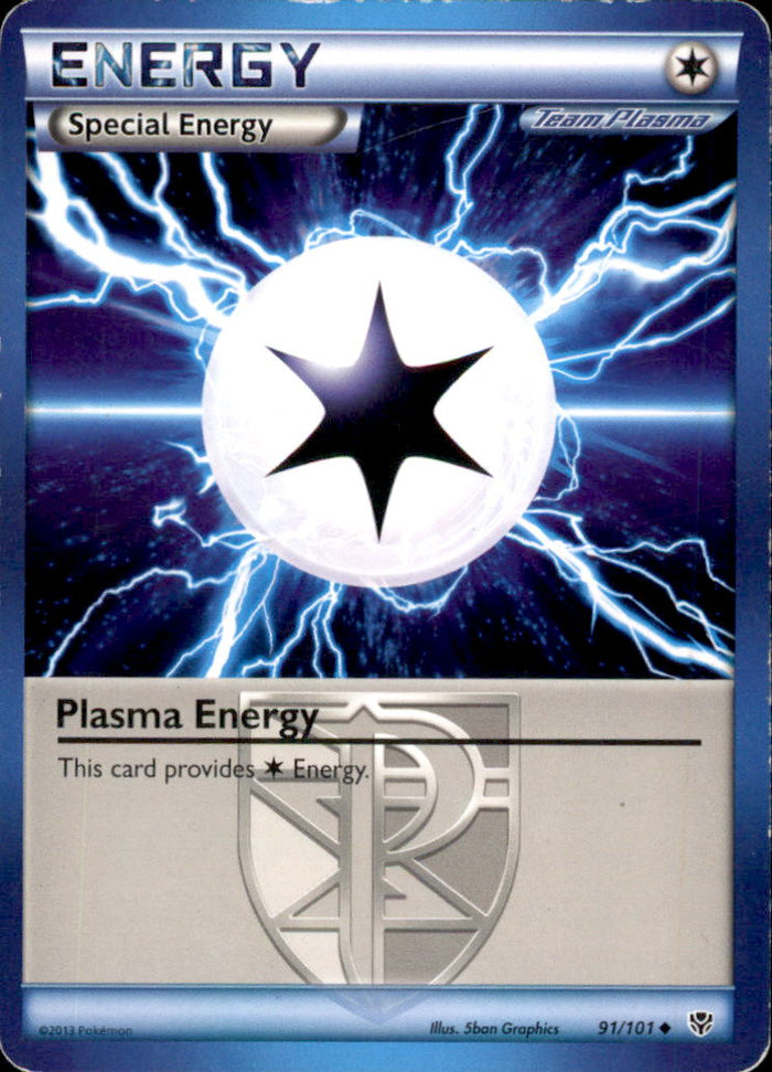 Plasma Energy (Team Plasma) Uncommon Plasma Blast 91/101 NM