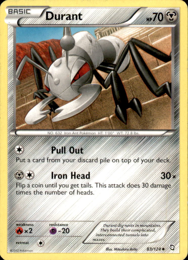 Durant Uncommon Dragons Exalted 83/124 NM