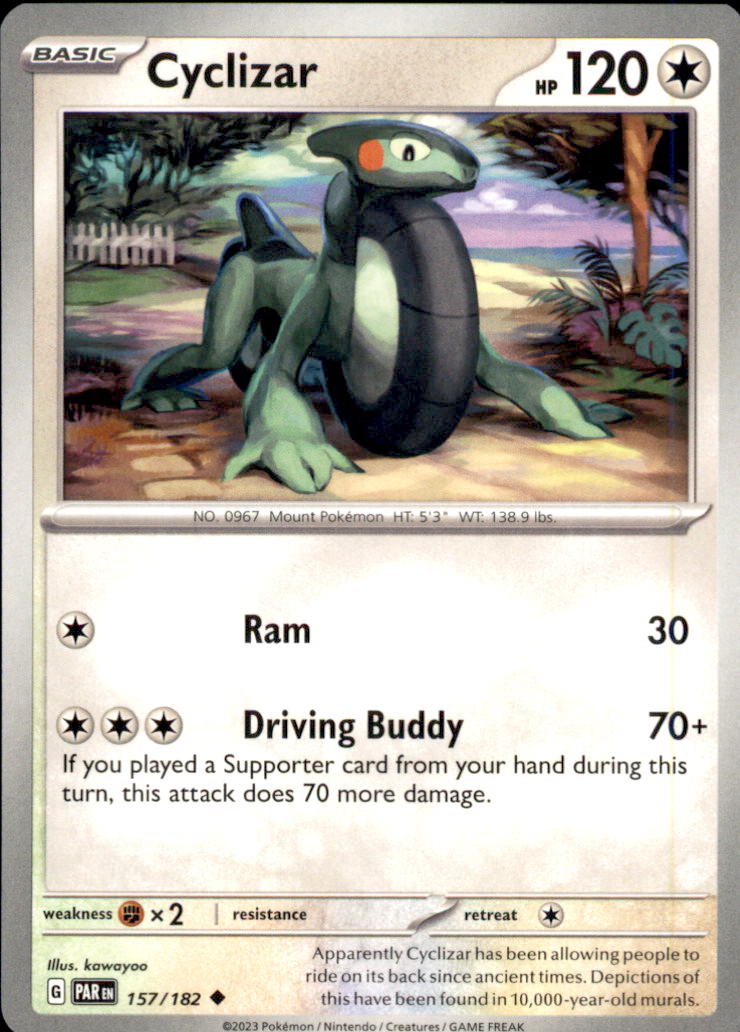 Cyclizar Uncommon SV04: Paradox Rift 157/182 NM