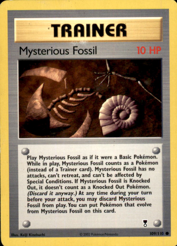 Mysterious Fossil Common Legendary Collection 109/110 LP