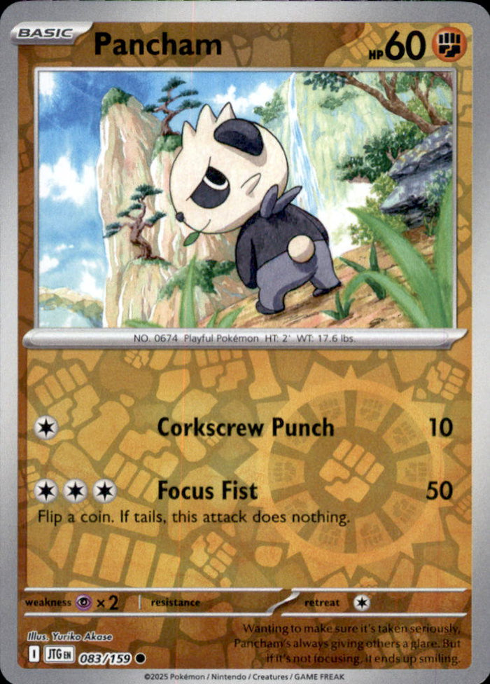 Pancham Reverse Holo Common SV09: Journey Together 083/159 MP