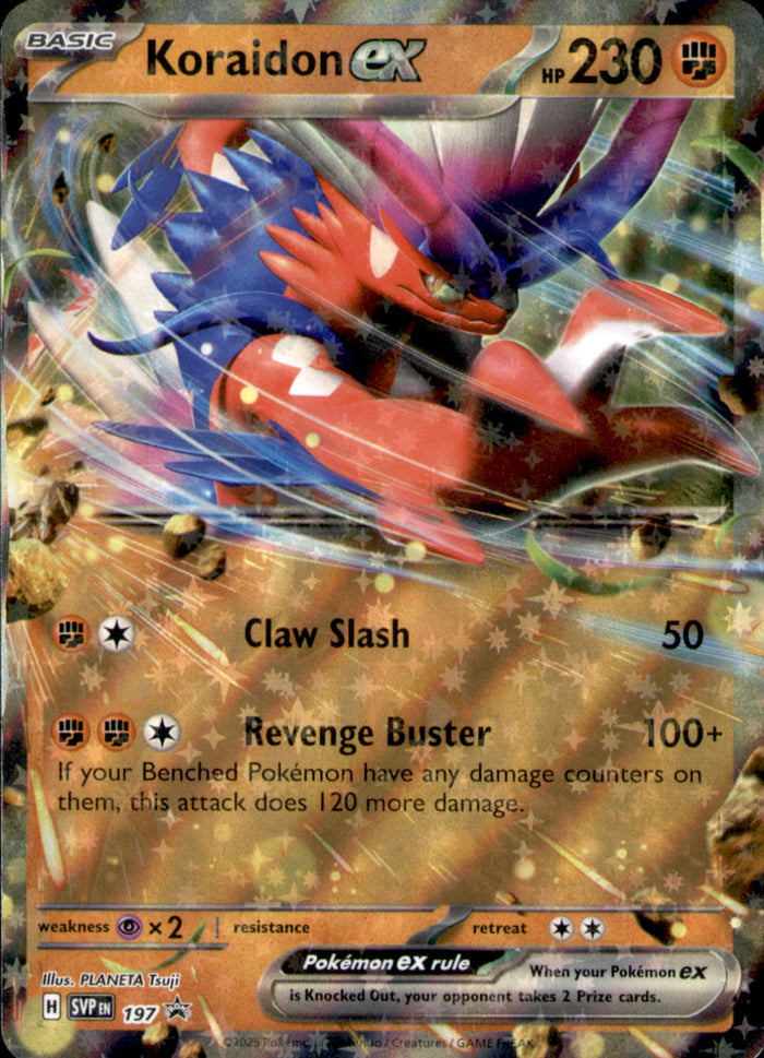 Koraidon ex Holo Promo SV: Scarlet & Violet Promo Cards 197 NM