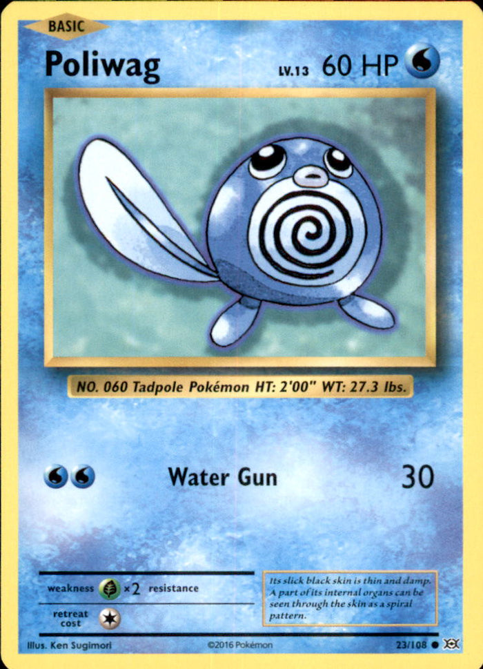 Poliwag Common XY - Evolutions 23/108 NM