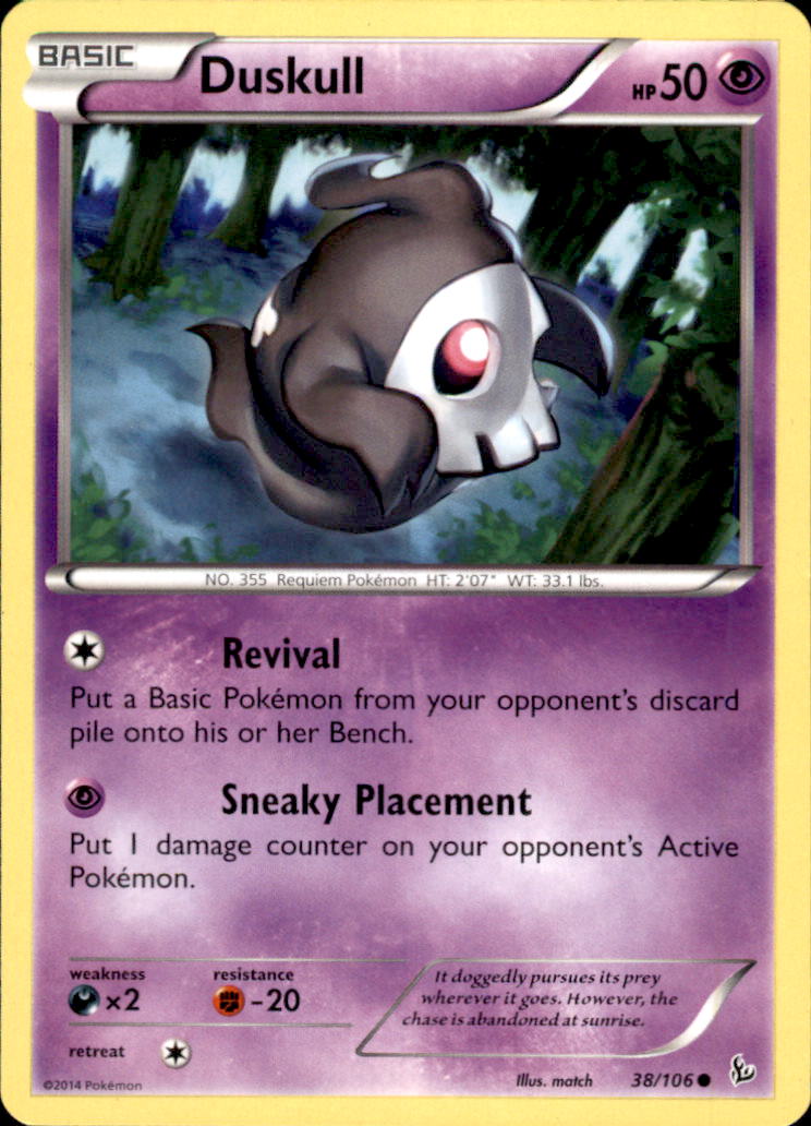 Duskull Common XY - Flashfire 38/106 NM