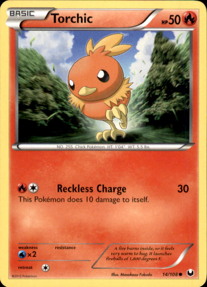 Torchic (14) Common Dark Explorers 14/108 NM