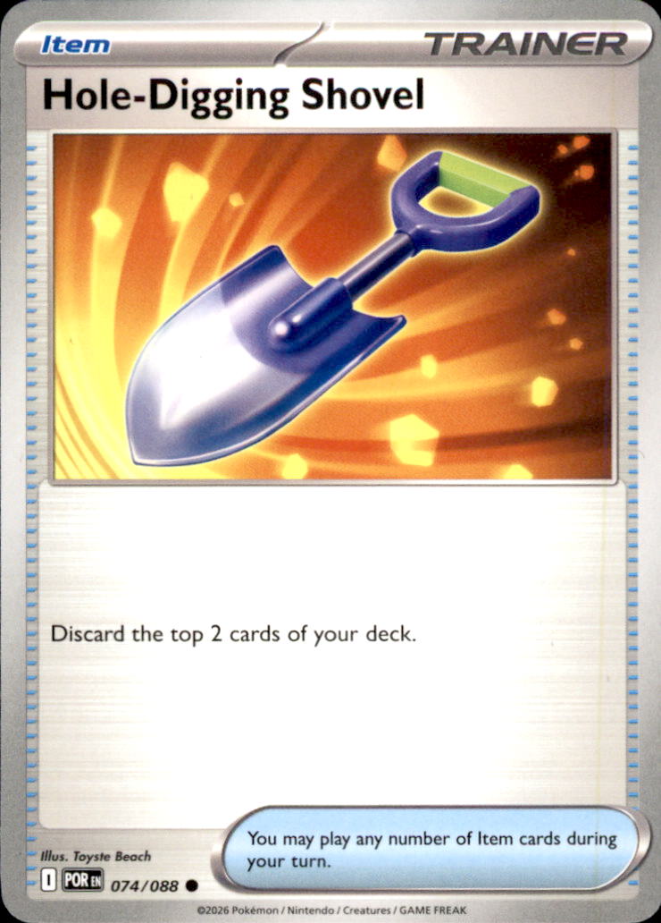 Hole-Digging Shovel Common ME03: Perfect Order 074/088 NM