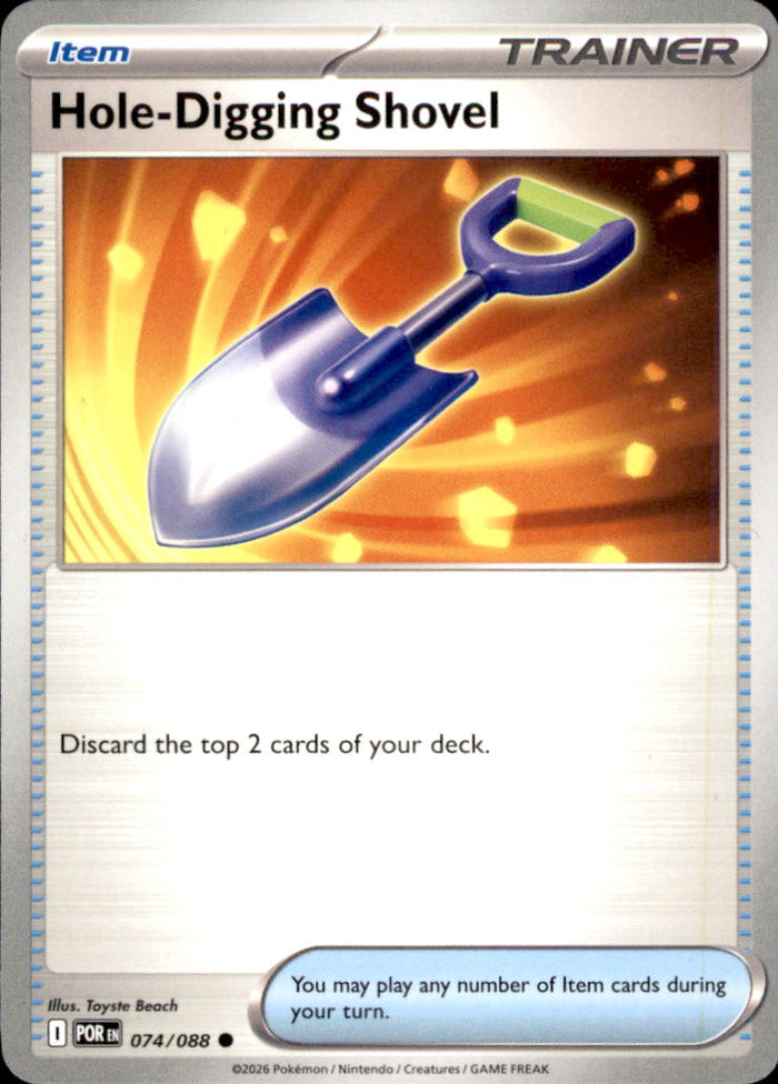 Hole-Digging Shovel Common ME03: Perfect Order 074/088 NM