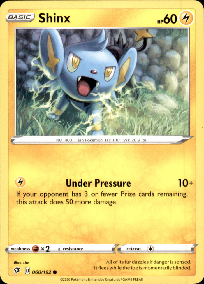 Shinx Common SWSH02: Rebel Clash 060/192 NM