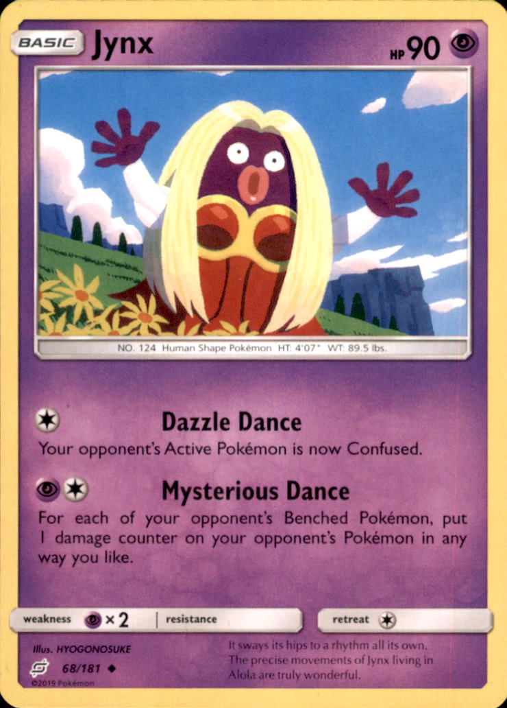 Jynx Uncommon SM - Team Up 68/181 NM