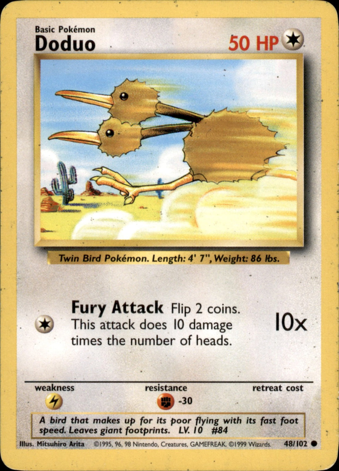 Doduo Common Base Set 048/102 LP