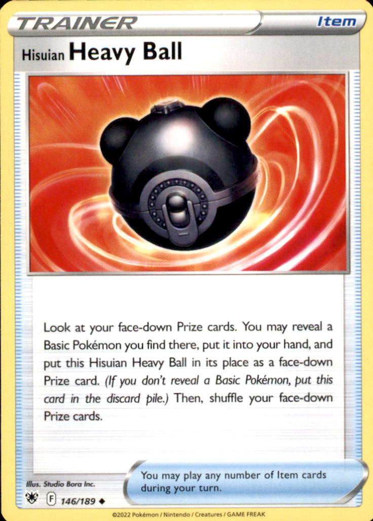 Hisuian Heavy Ball Uncommon SWSH10: Astral Radiance 146/189 NM