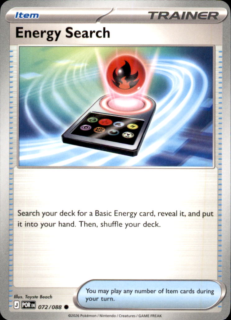 Energy Search Common ME03: Perfect Order 072/088 NM