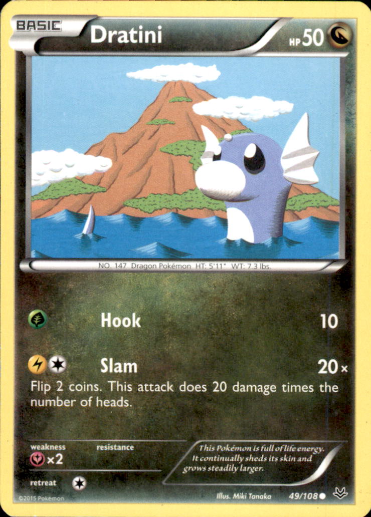 Dratini Common XY - Roaring Skies 49/108 NM