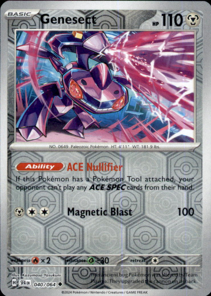 Genesect Reverse Holo Uncommon SV: Shrouded Fable 040/064 NM