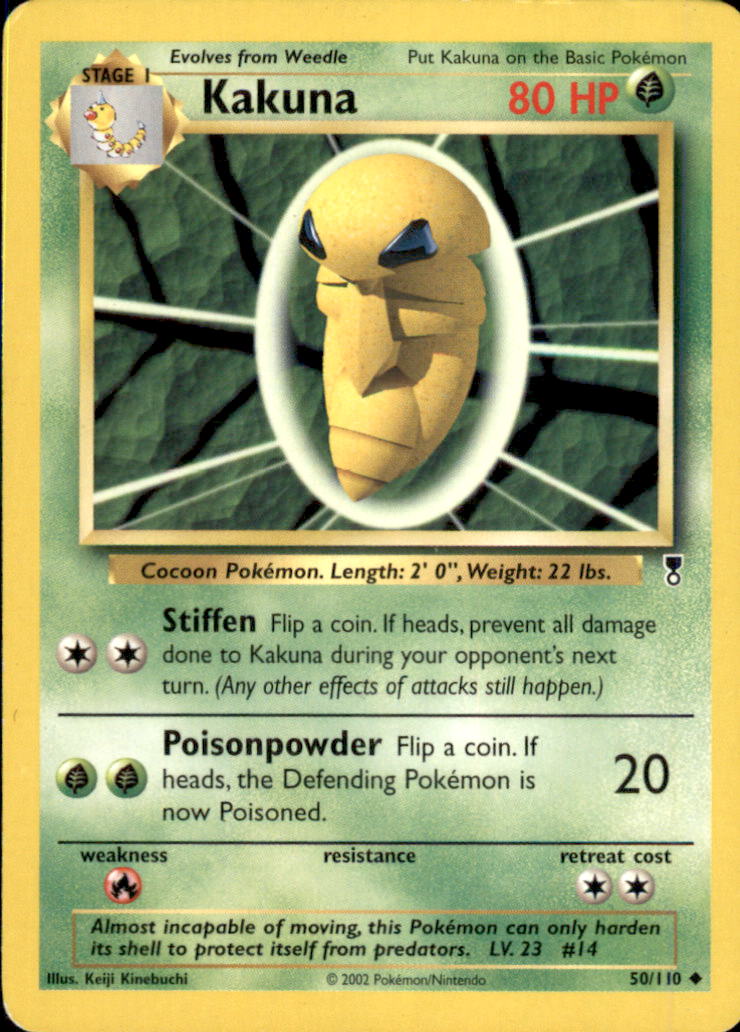 Kakuna Uncommon Legendary Collection 050/110 LP